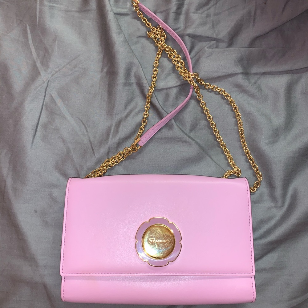 Salvatore Ferragamo Flower Shoulder Bag